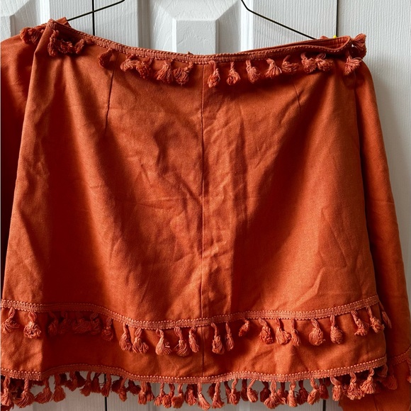 2pc Boho style skirt & crop top set - Picture 2 of 2